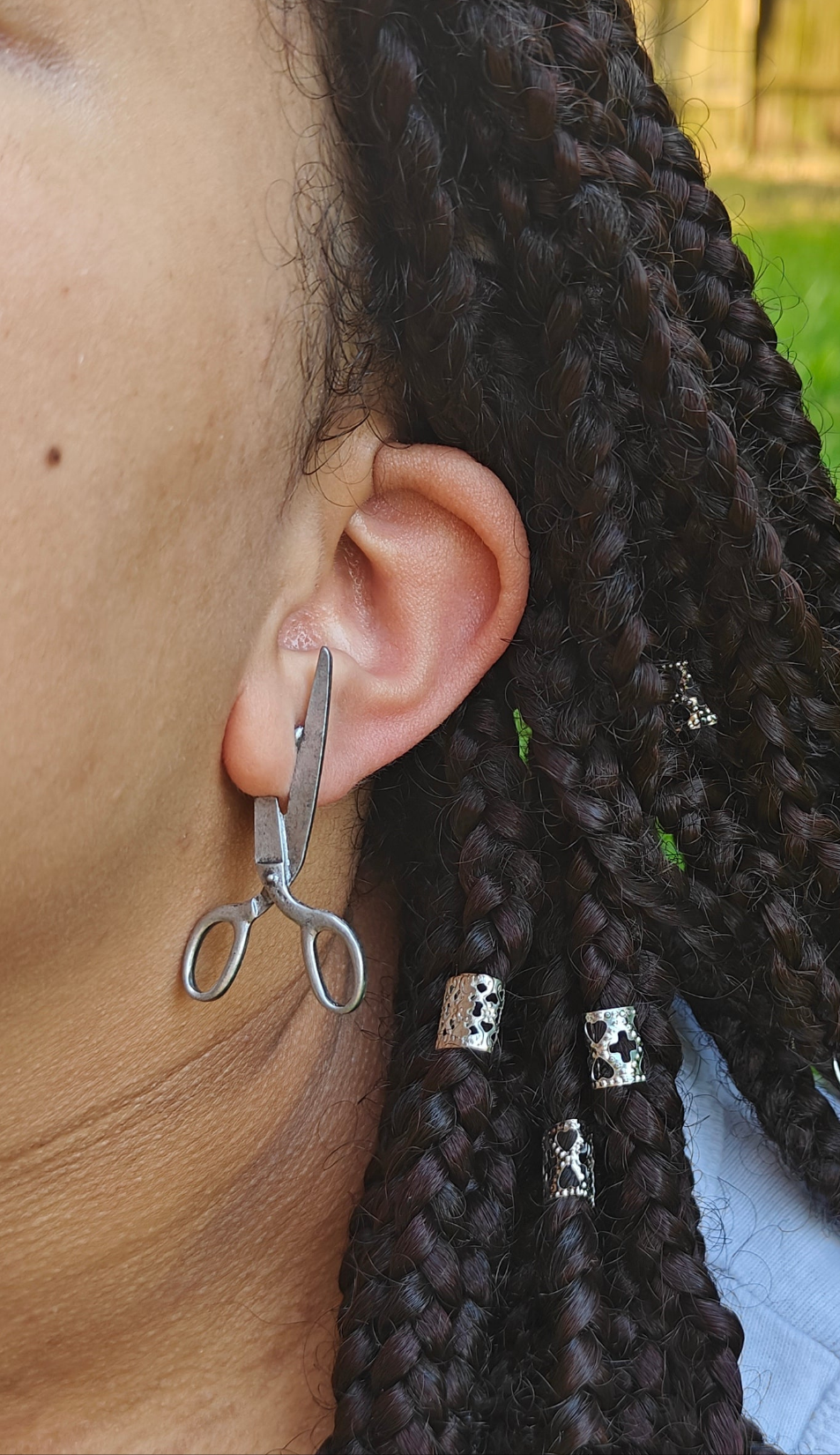 Cutting Scissors Earrings