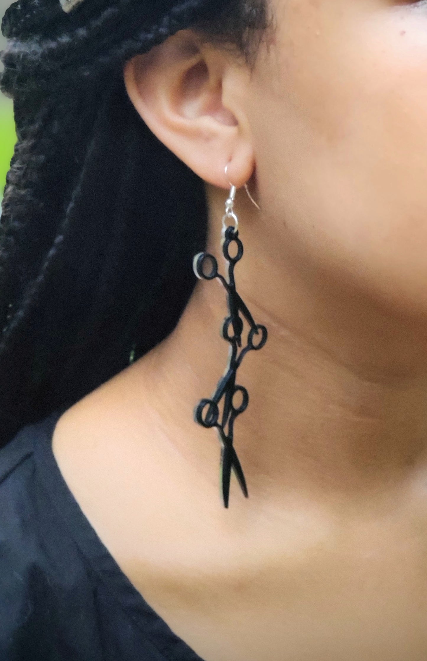 Trio Scissors Earrings
