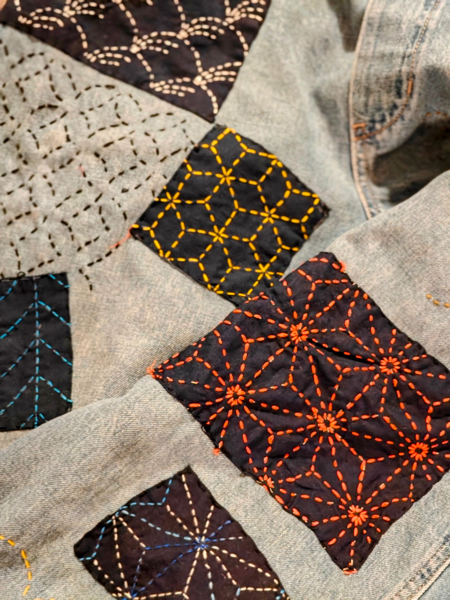 QuiltCon Scrappy Patchwork Embroidery Kits