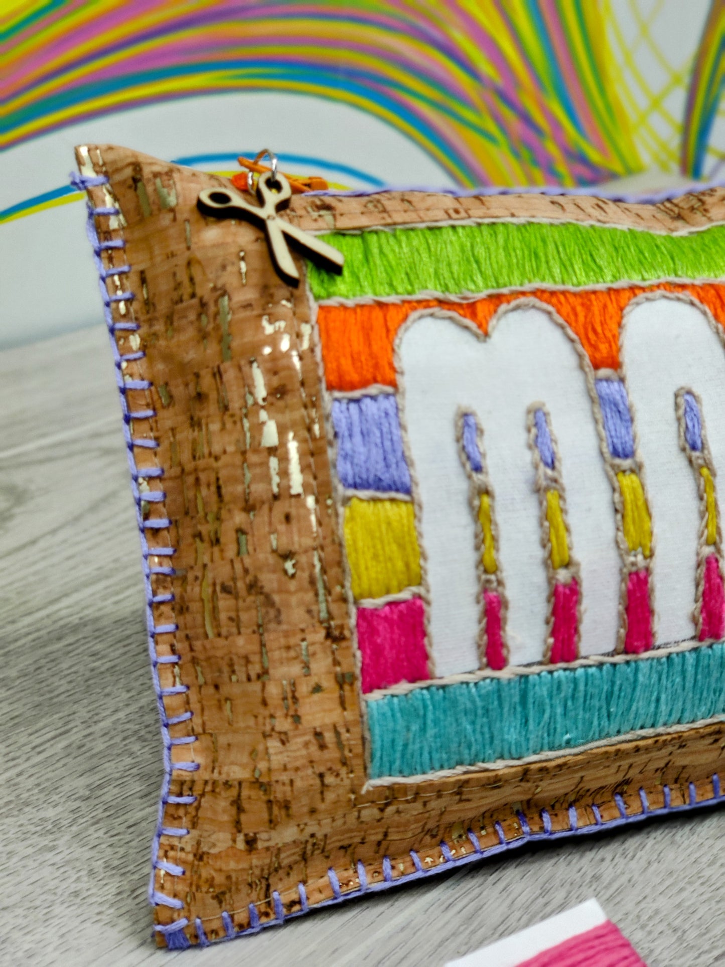 Embroidered "MAKER" Pouch Kit