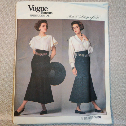 Vogue 1900 Karl Lagerfeld size 16