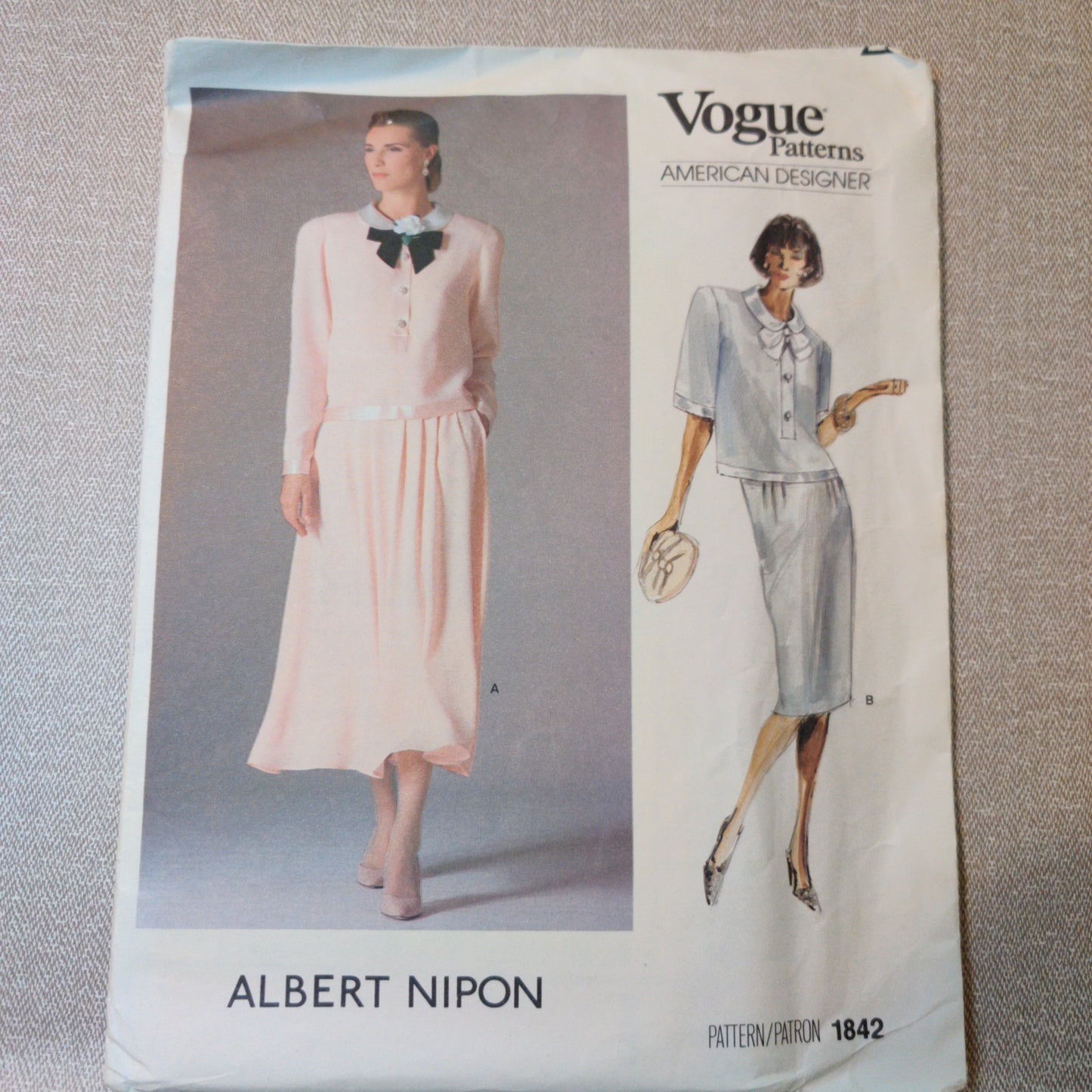 Vogue 1842 Albert Nipon size 16