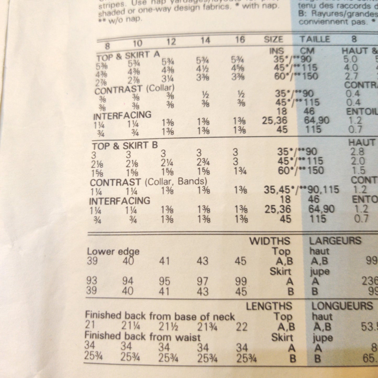 Vogue 1842 Albert Nipon size 16