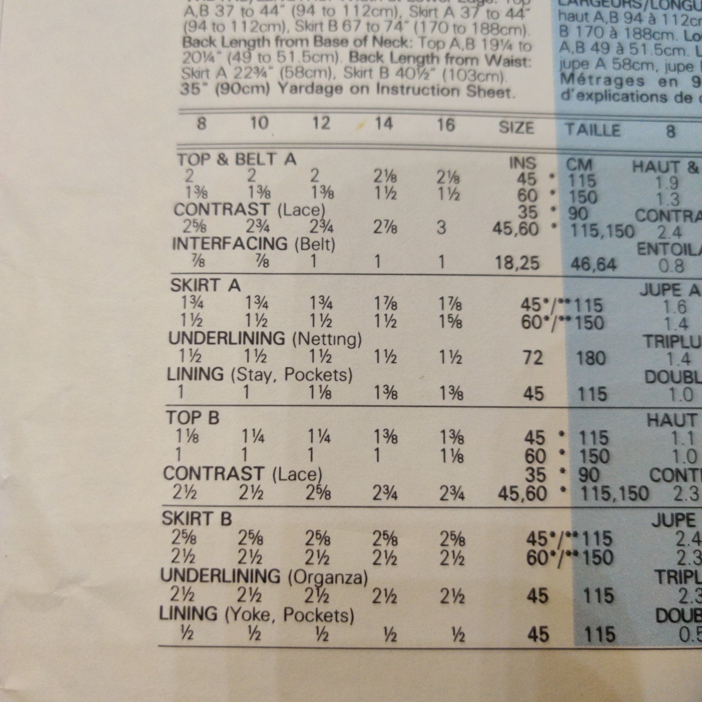 Vogue 2073 Albert Nipon size 16