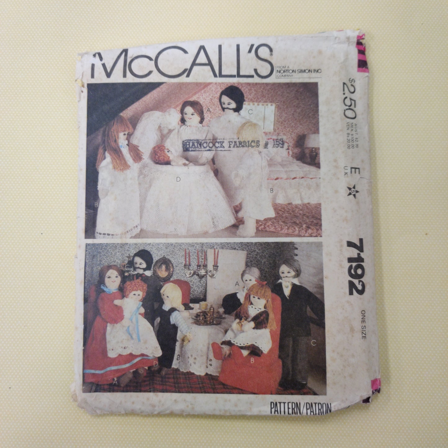 Butterick Dolls and Clothes