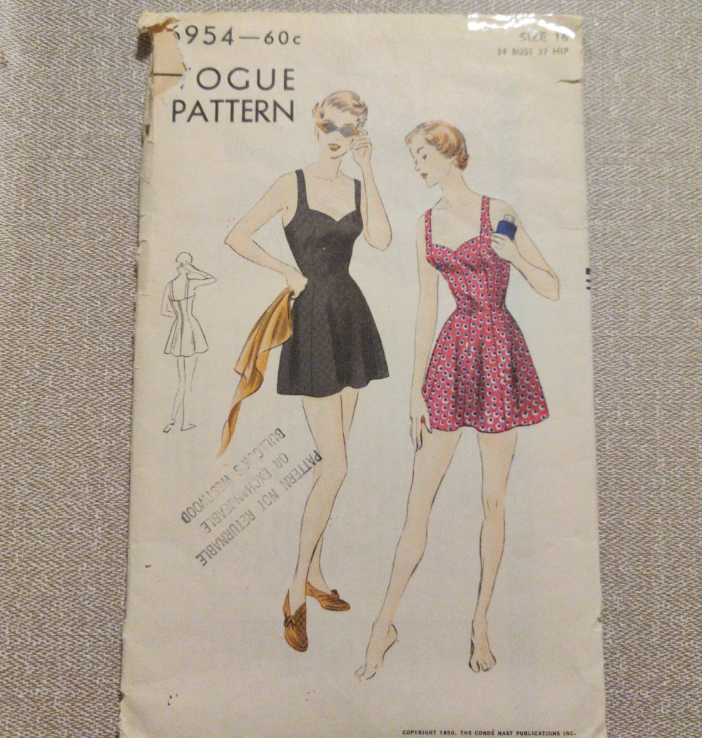 Vogue 6954 Size 16 Bust 34