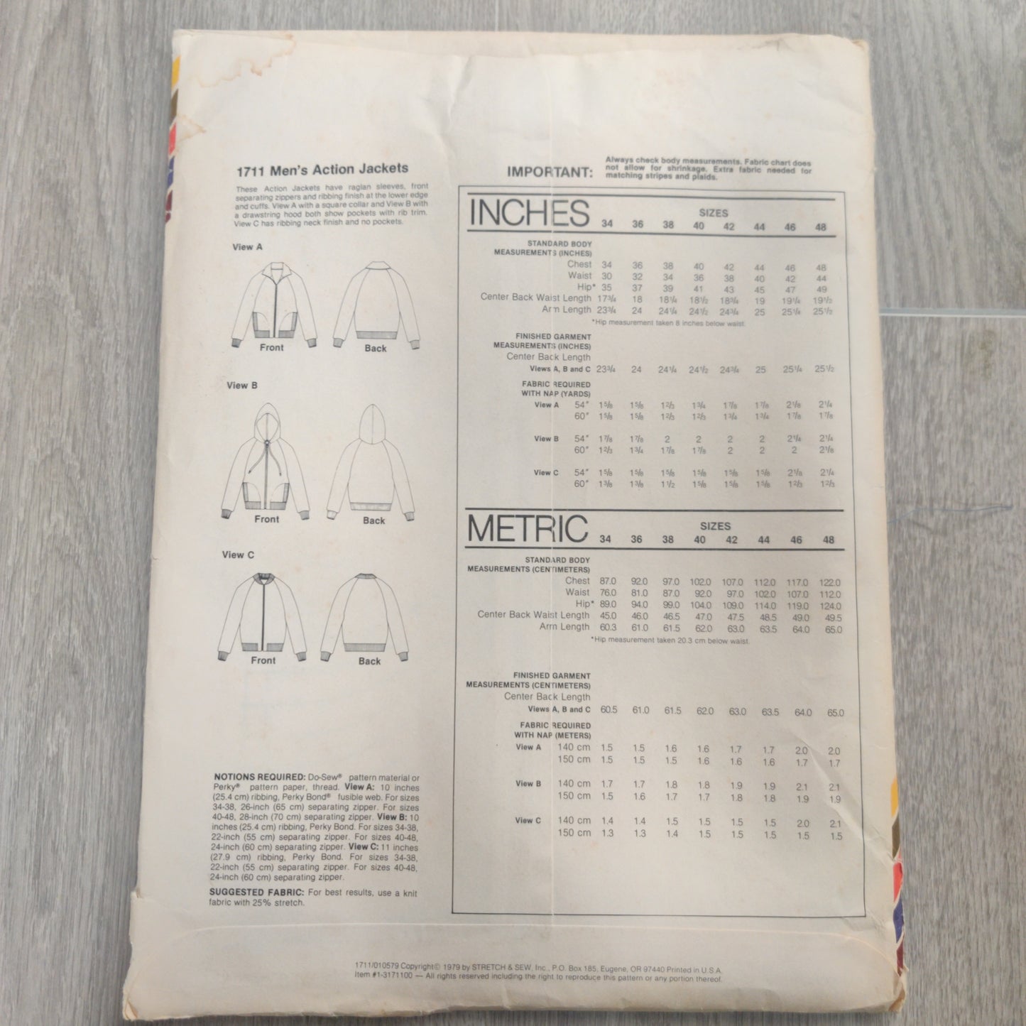 Stretch and Sew 1711