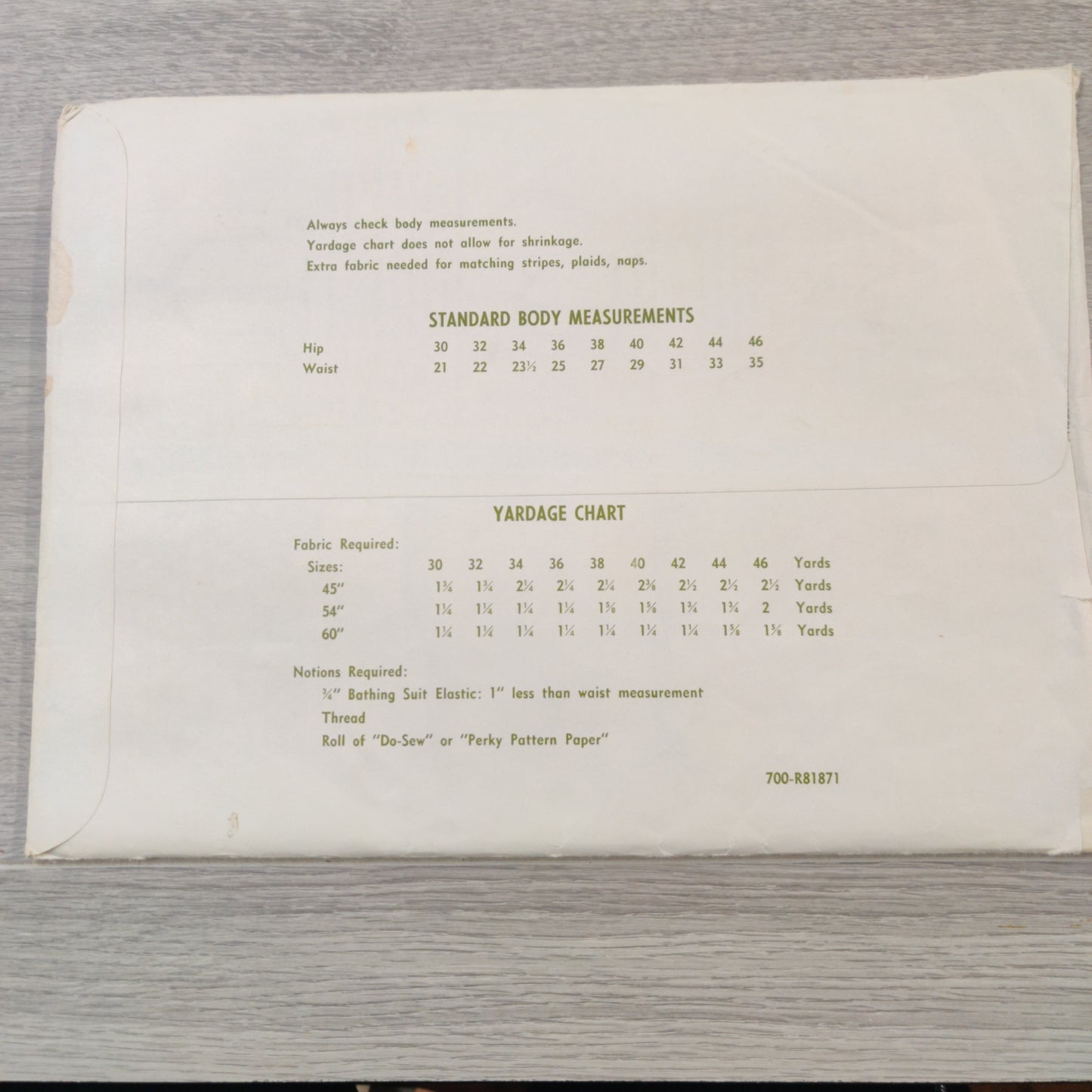 Stretch and Sew 700
