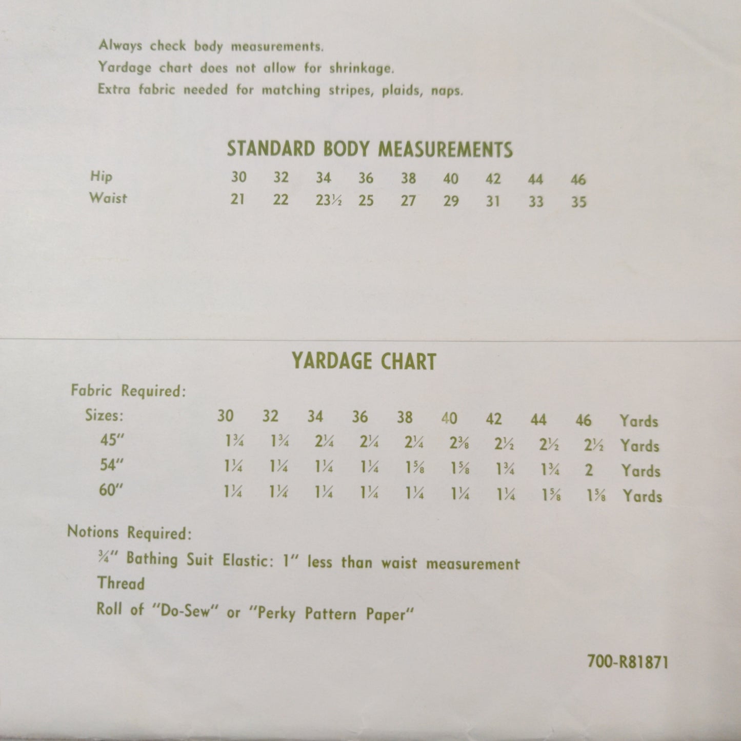 Stretch and Sew 700