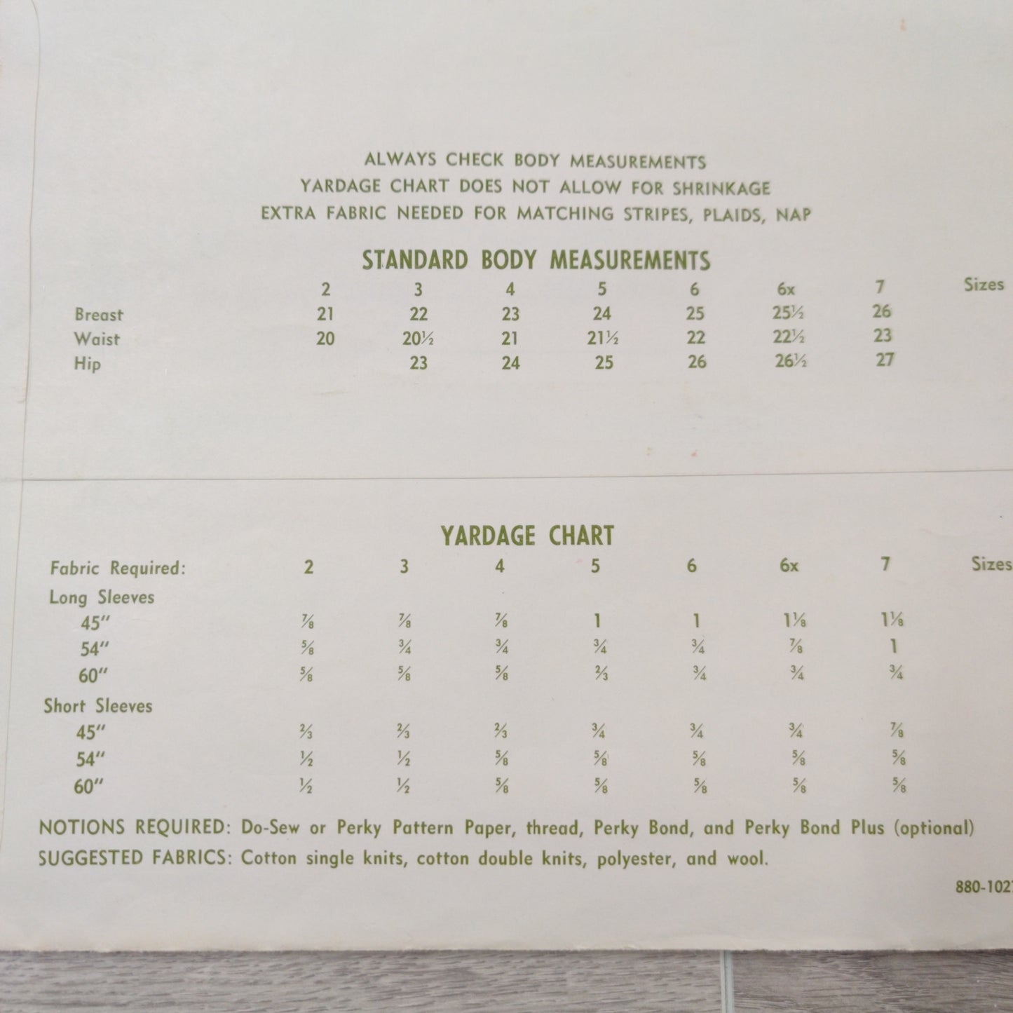 Stretch and Sew 880