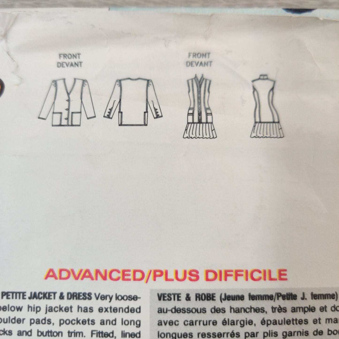 Vogue 2842 Size 14-16-18