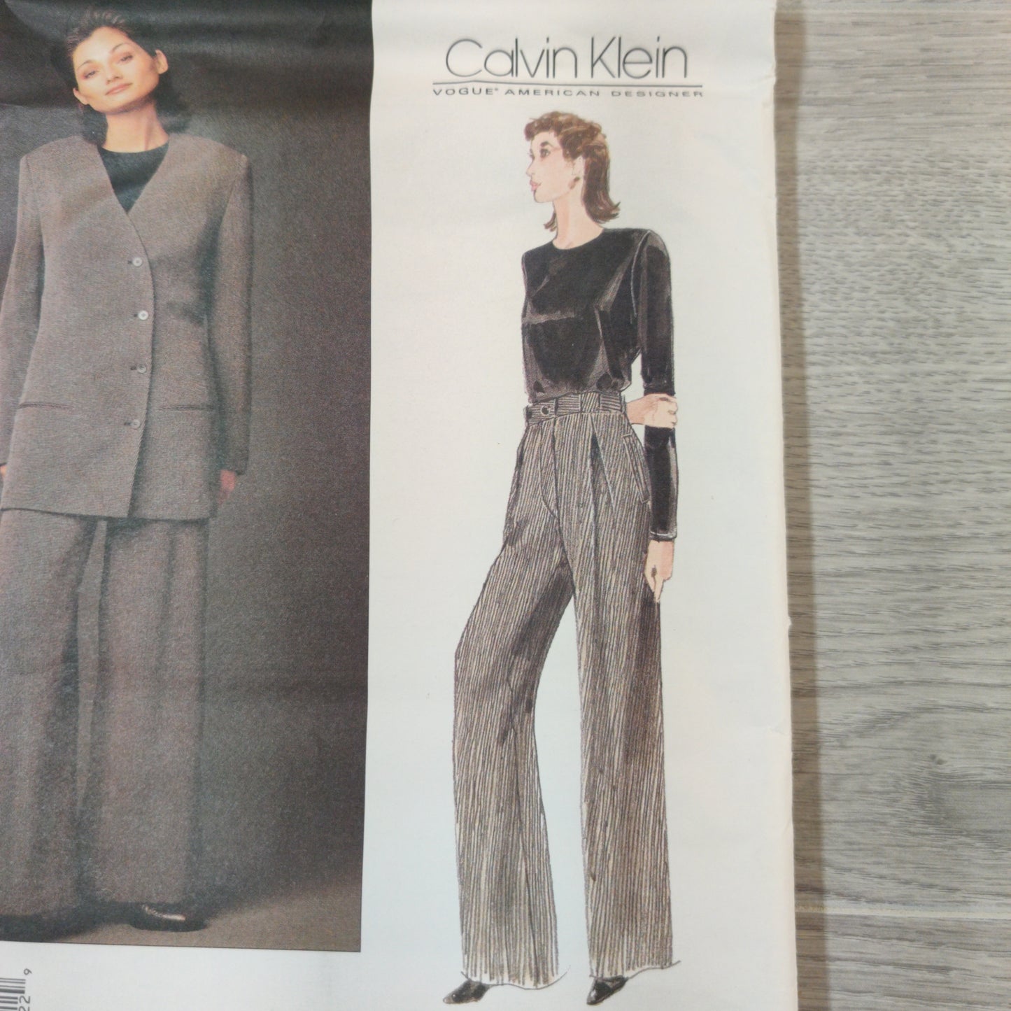 Vogue 1459 Size 14-16-18 Calvin Klein Vogue American designer
