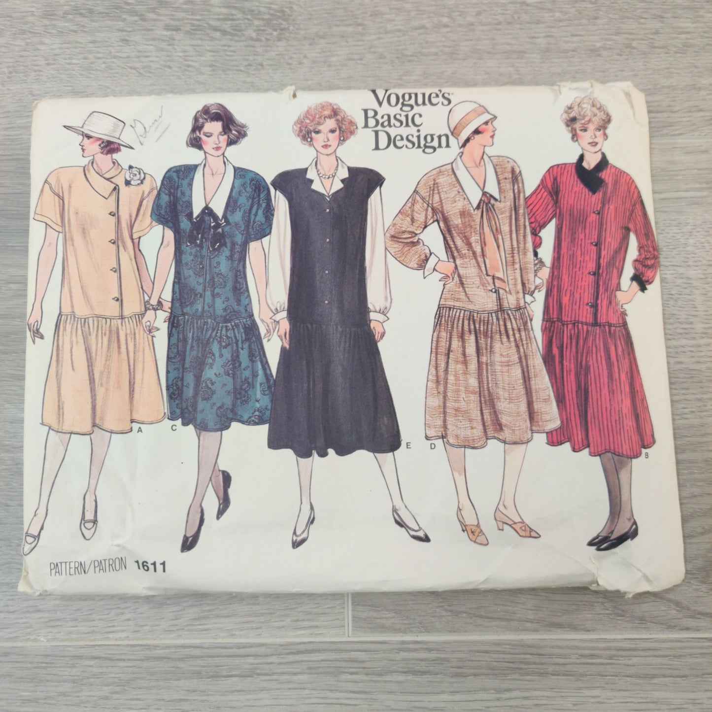Vogue 1611 Size 12-14-16