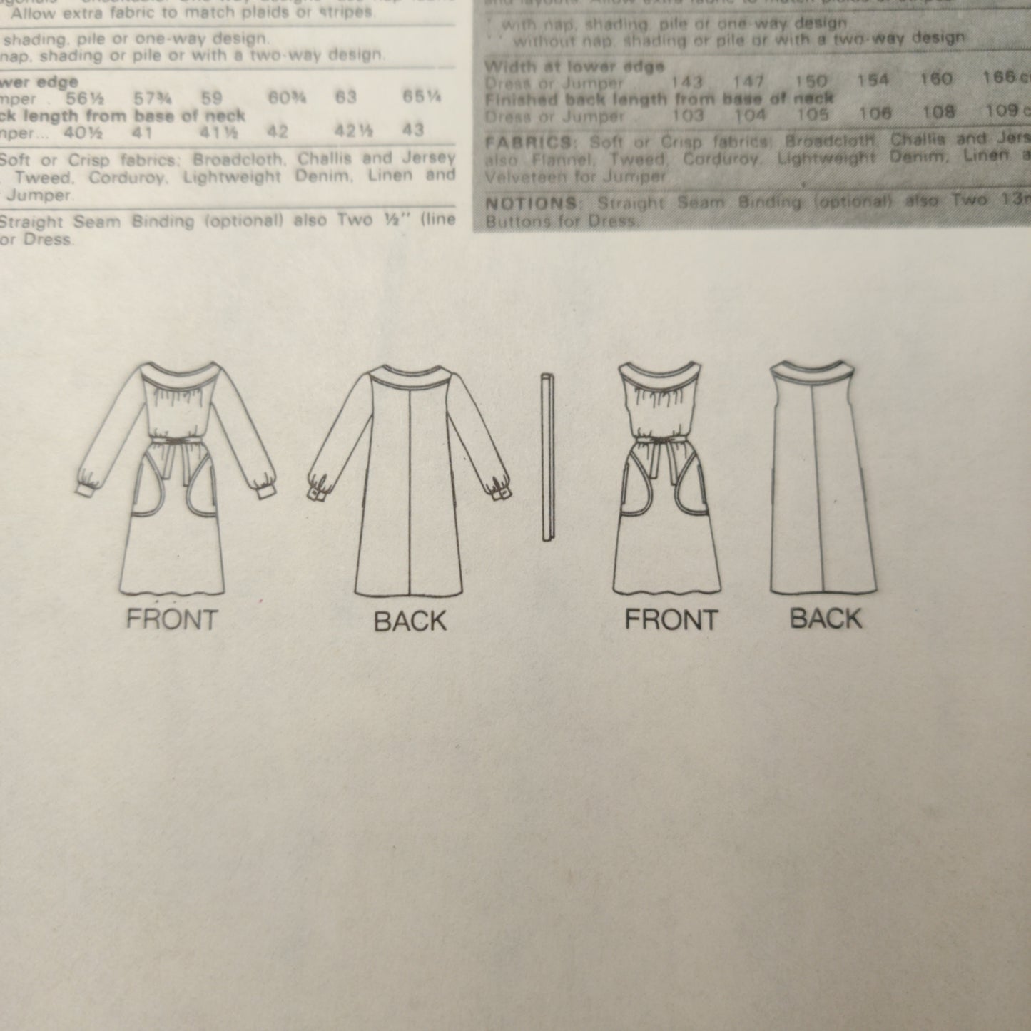 Butterick 3964 Size 6