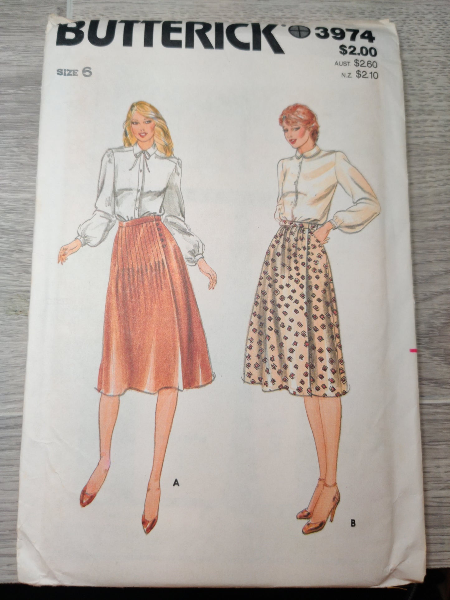 Butterick 3974 Size 6