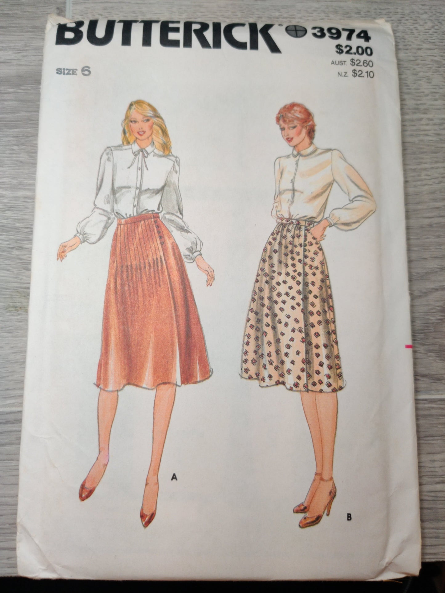 Butterick 3974 Size 10