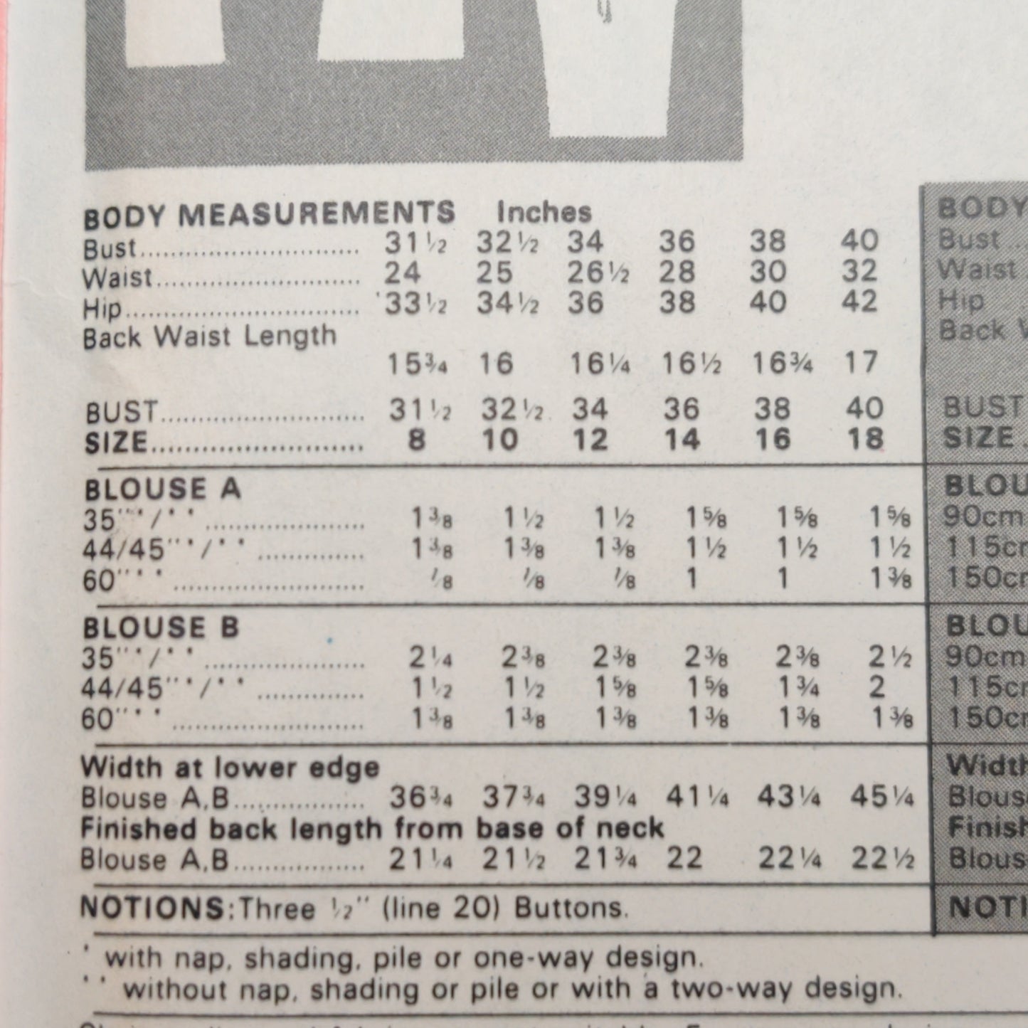 Butterick 6861 Size 8