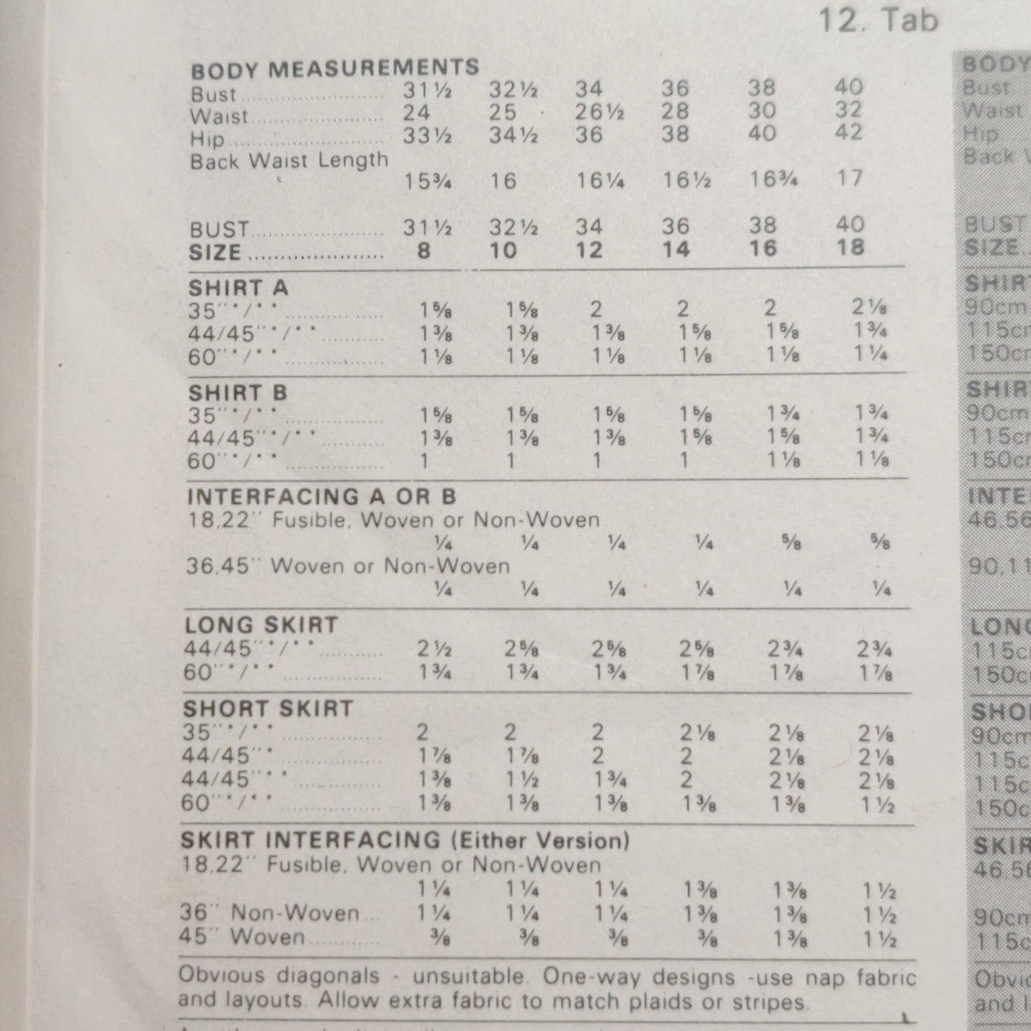 Butterick 3746 Size 8