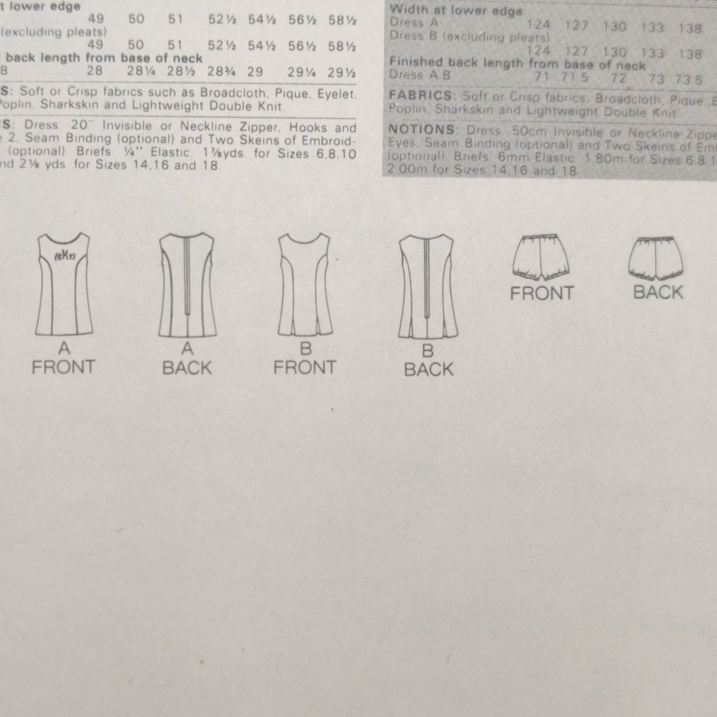 Butterick 3747 Size 10