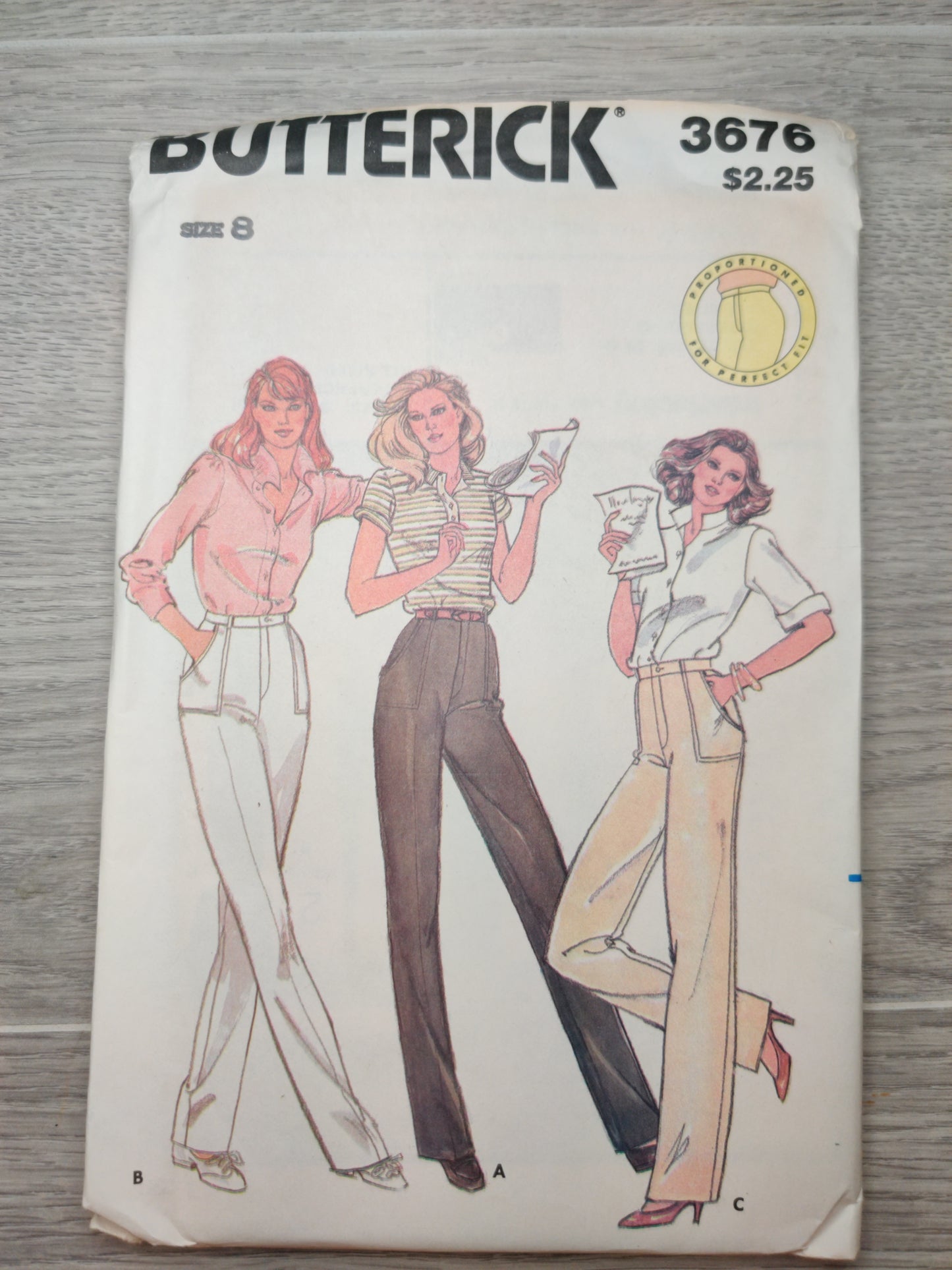 Butterick 3676 Size 8