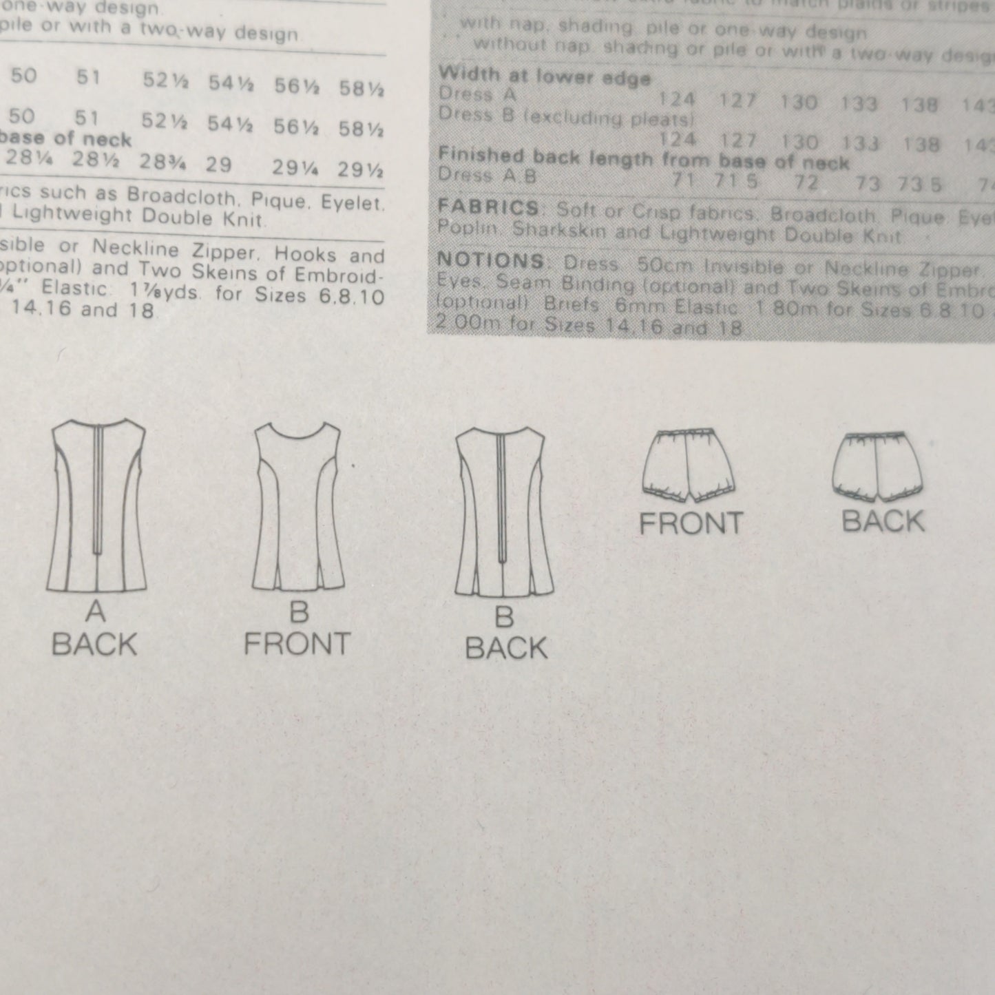 Butterick 3747 Size 10