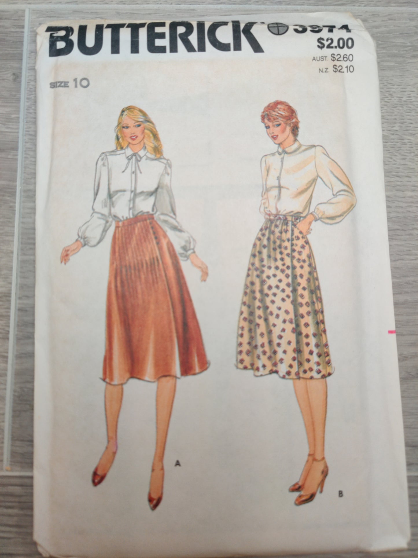 Butterick 3974 Size 10