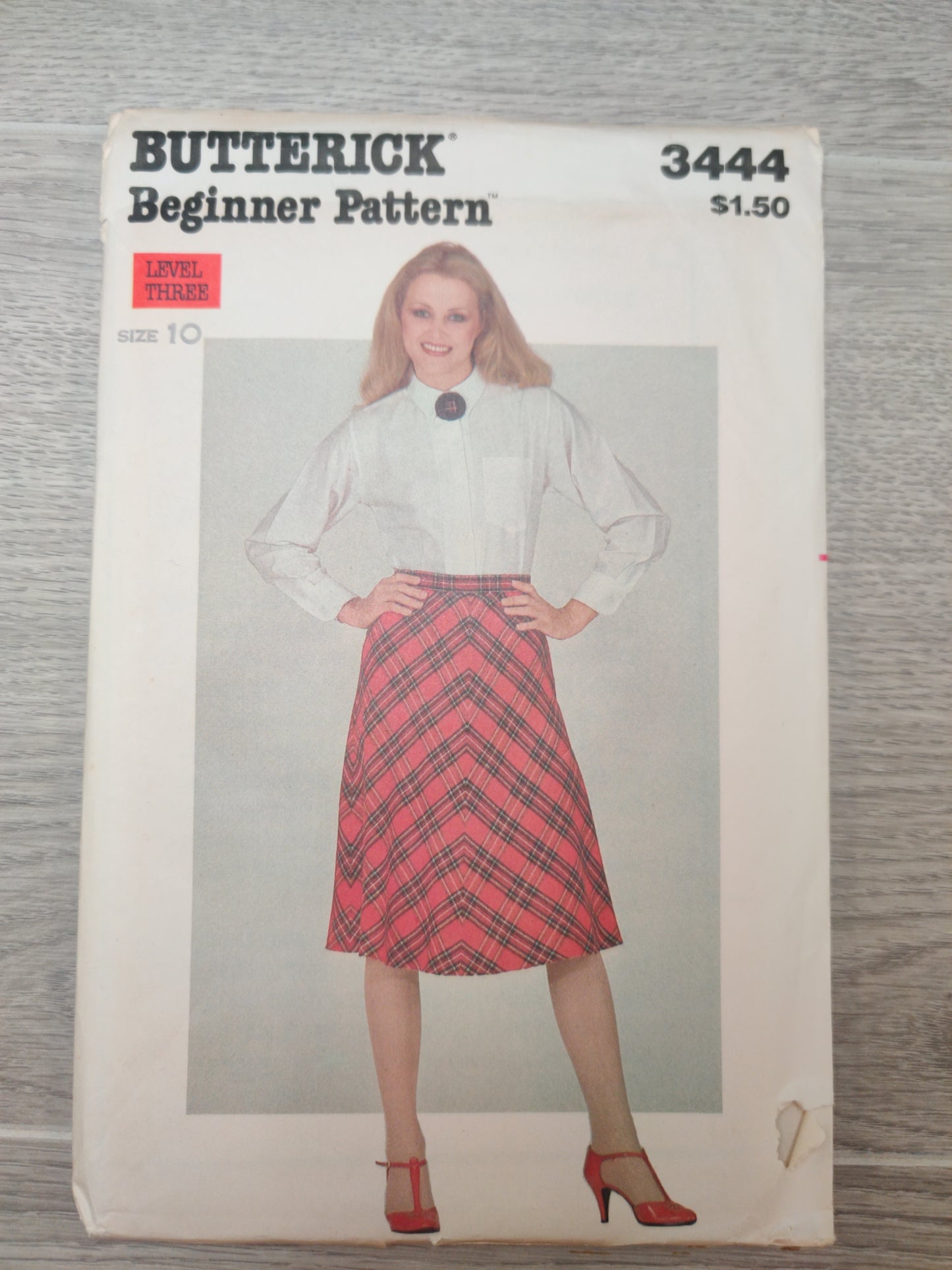 Butterick 3444 Size 10