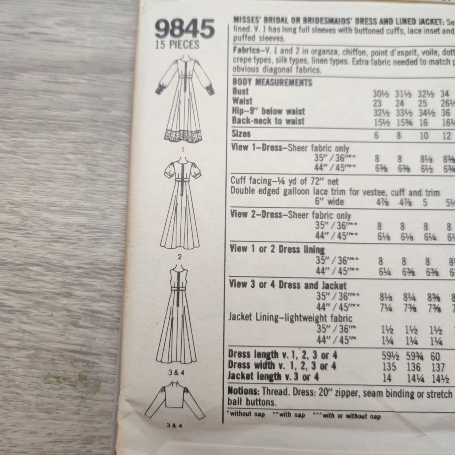 Simplicity 9845 Size 10