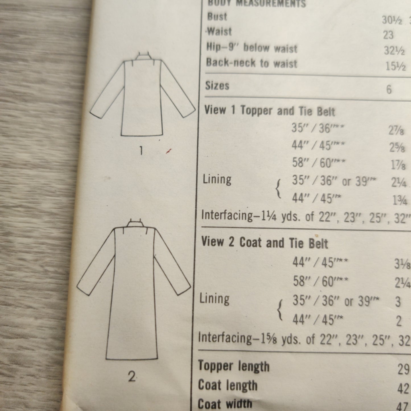 Simplicity 9825 Size 6&8