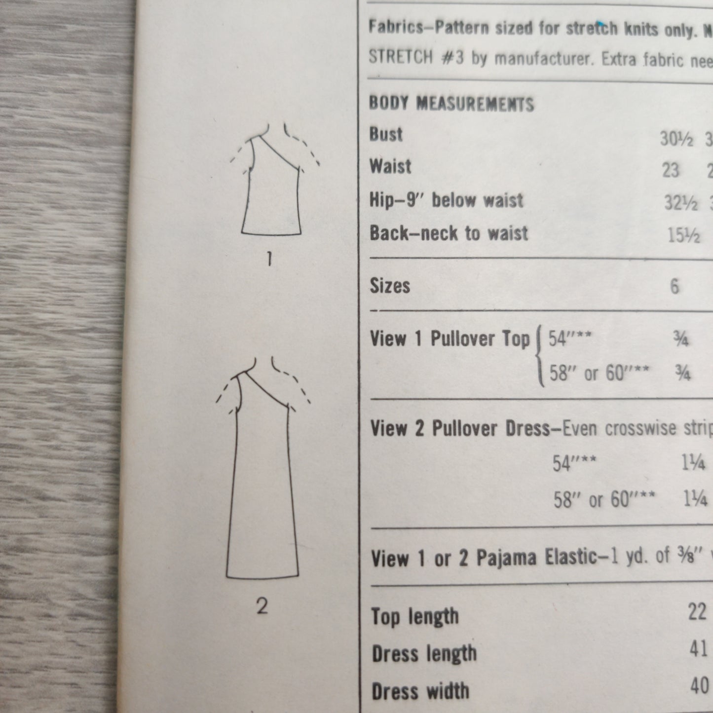 Simplicity 9537 Size 6&8