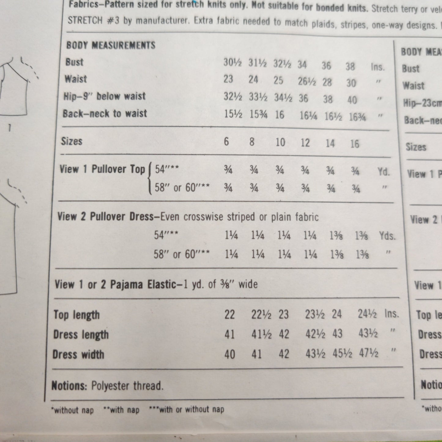Simplicity 9968 Size 6&8