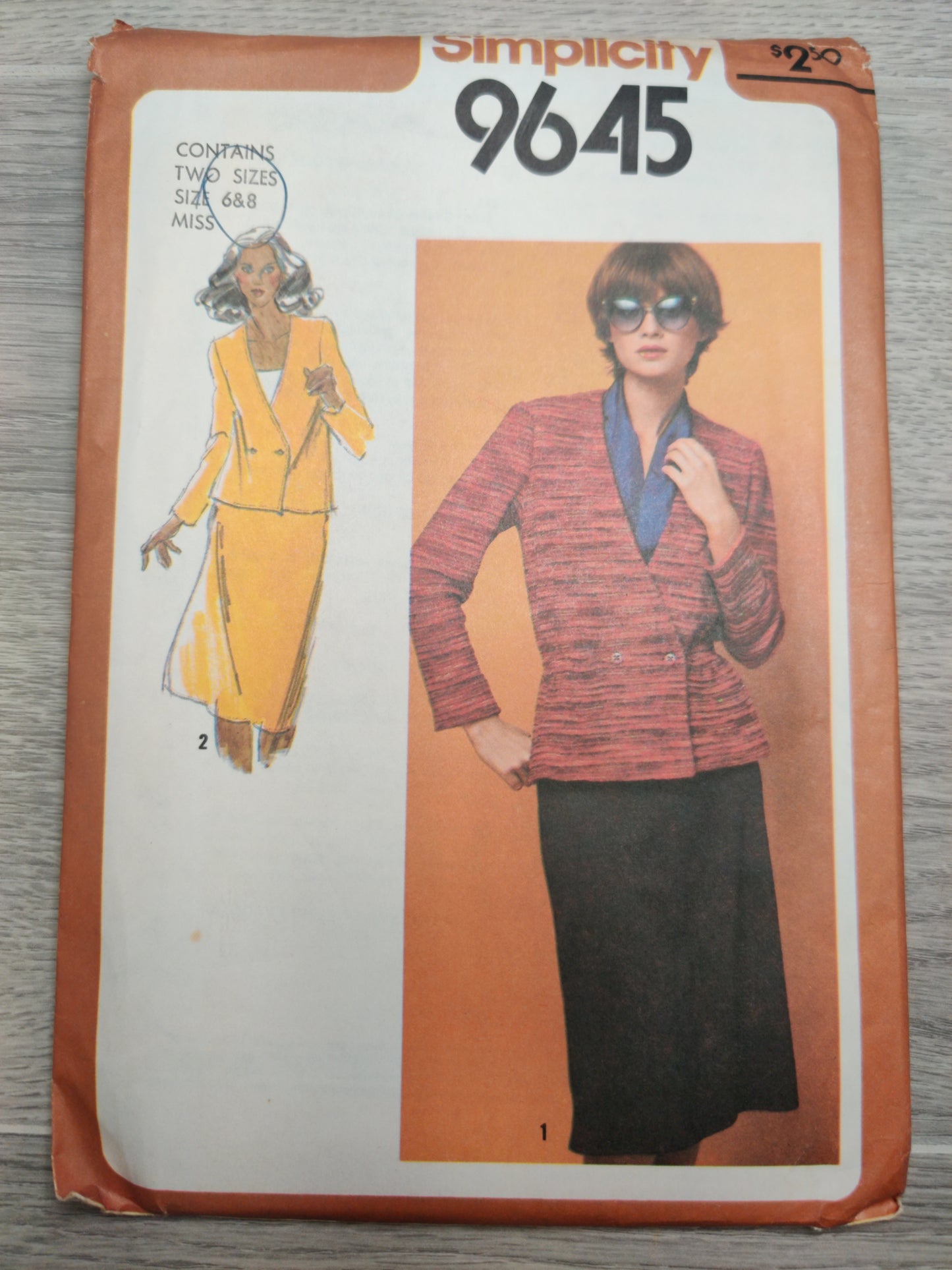 Simplicity 9645 Size 6&8