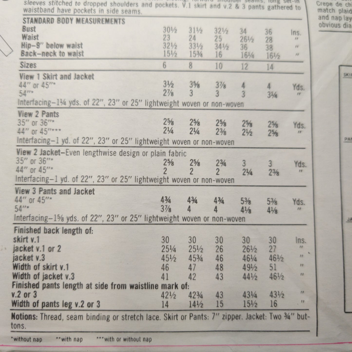 Simplicity 8855 Size 6&8