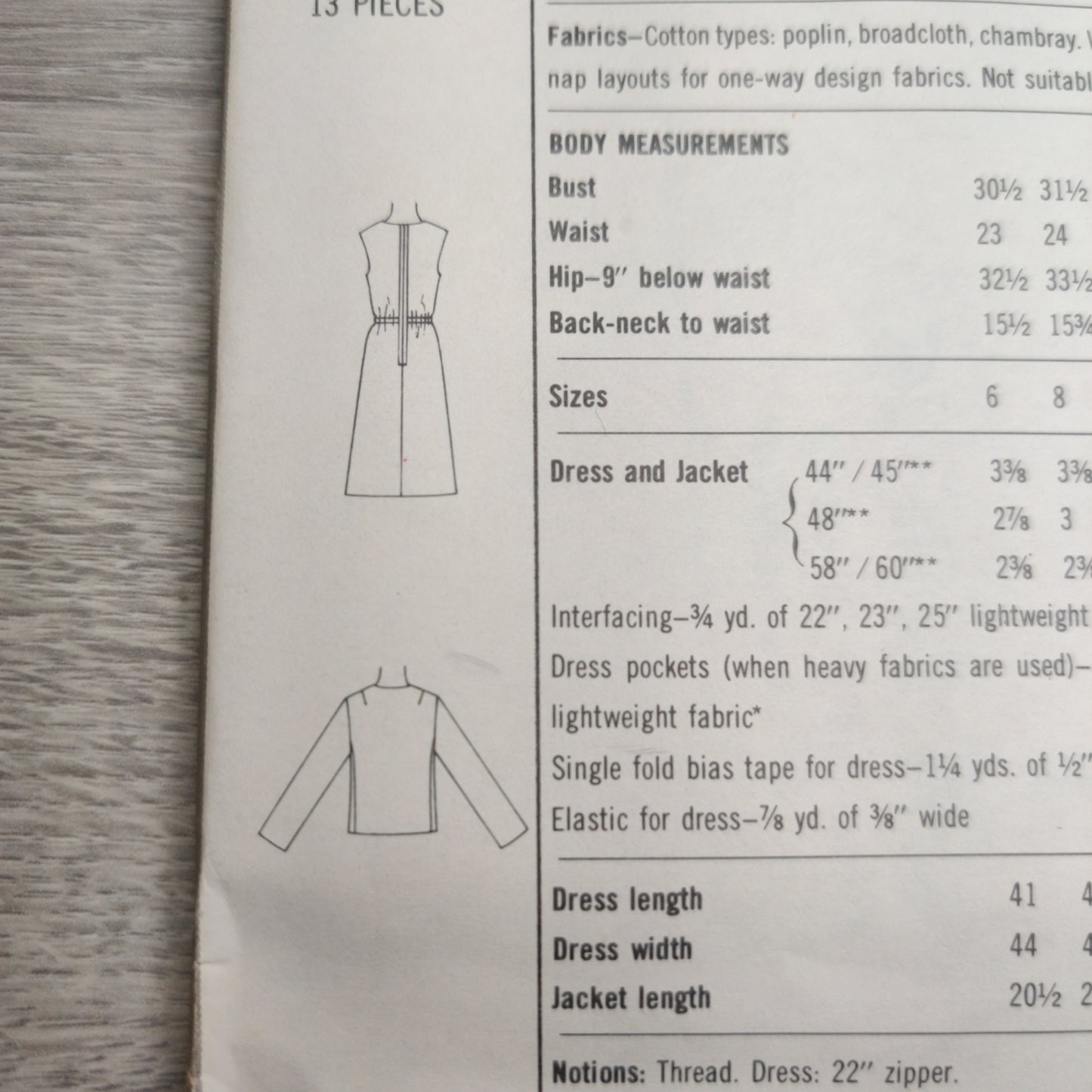 Simplicity 9965 Size 6&8