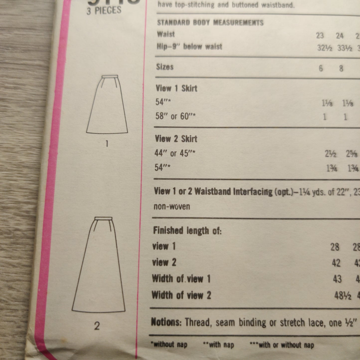 Simplicity 9113 Size 6&8