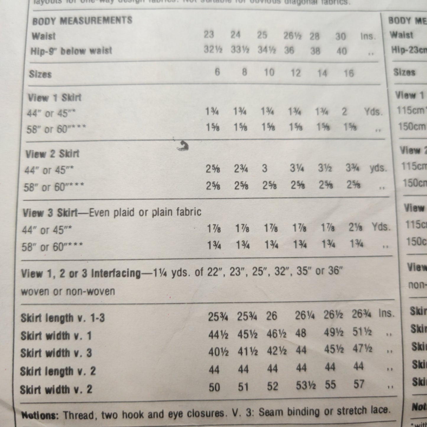 Simplicity 9656 Size 6&8