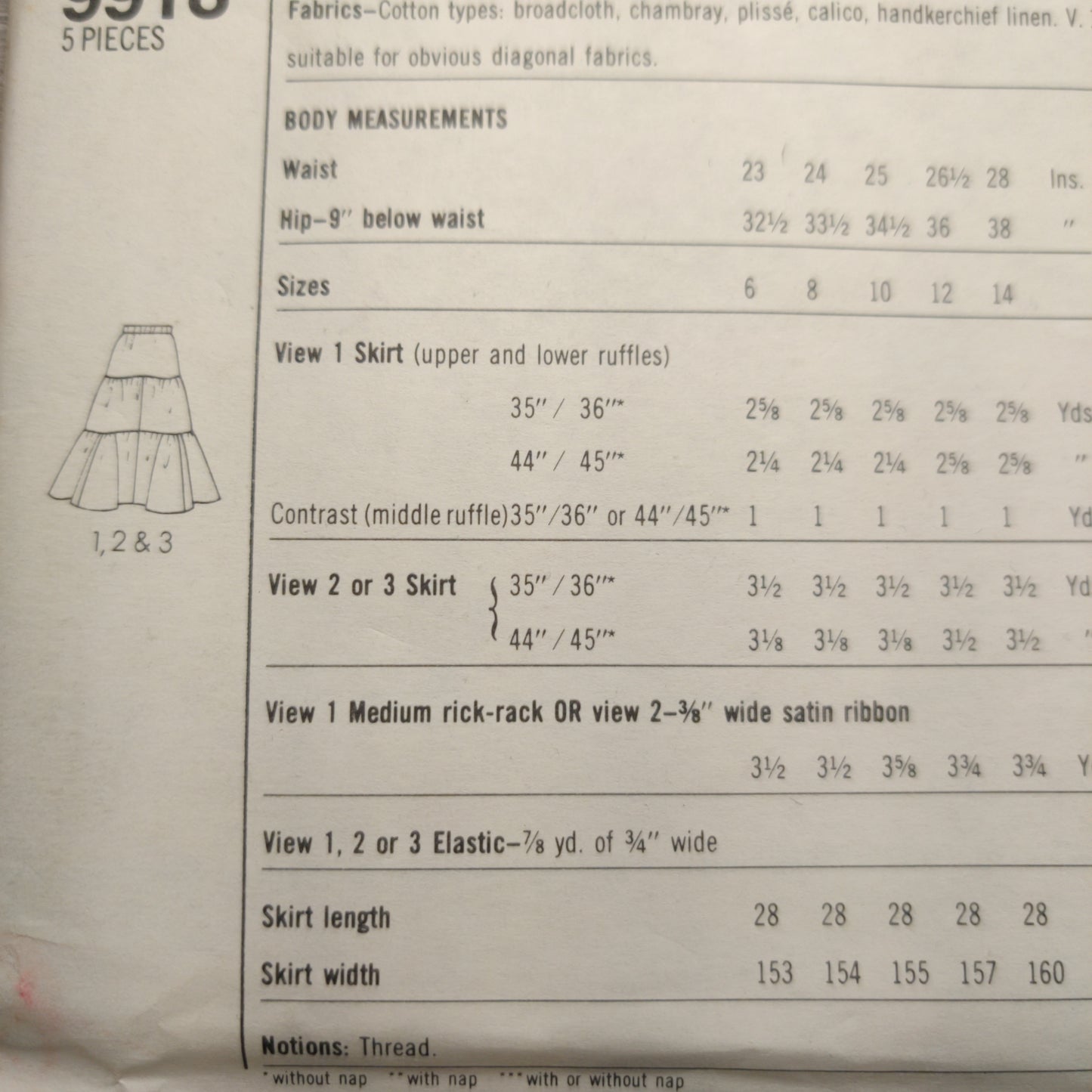 Simplicity 9918 Size 6&8