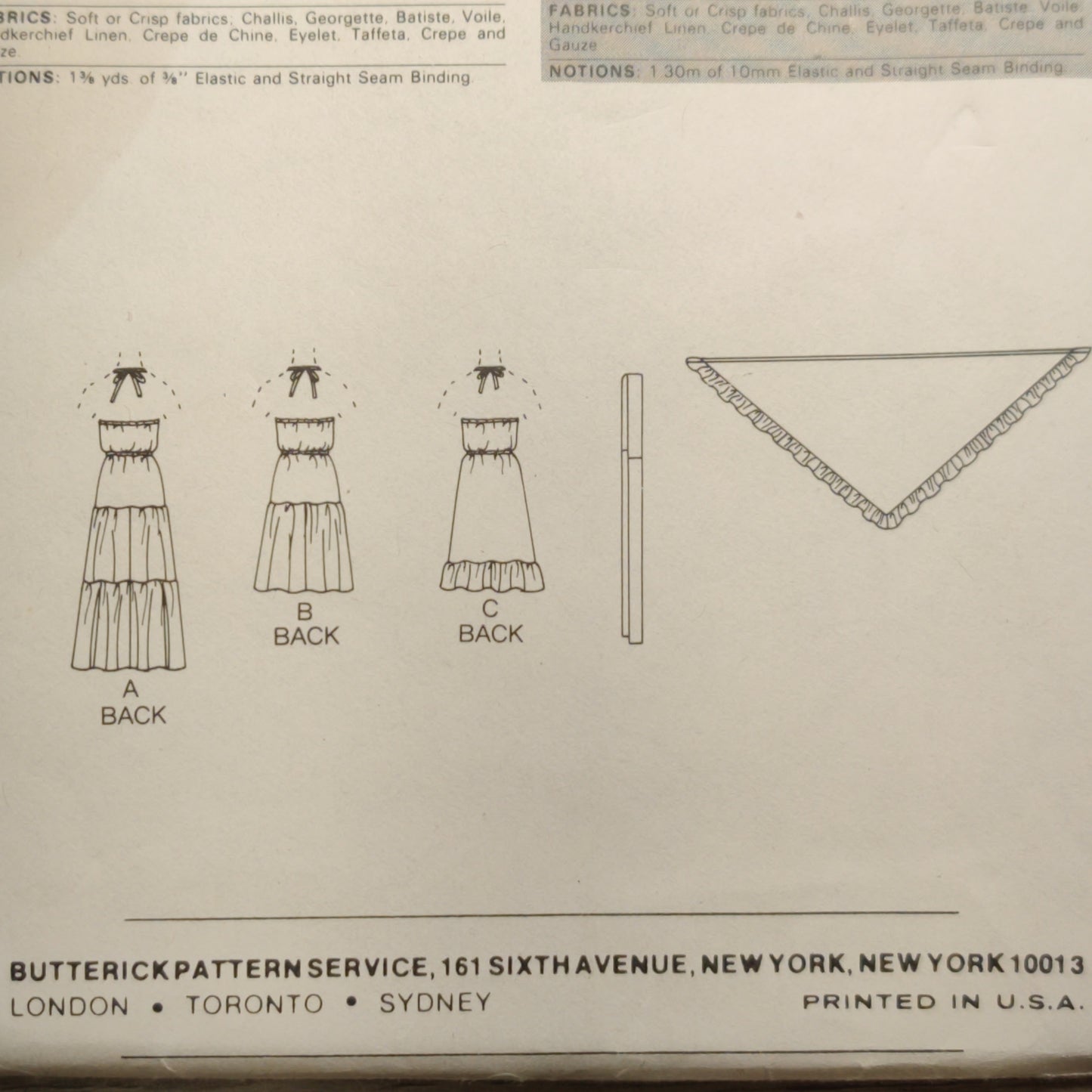 Butterick 3736 Size 16 Bust 38