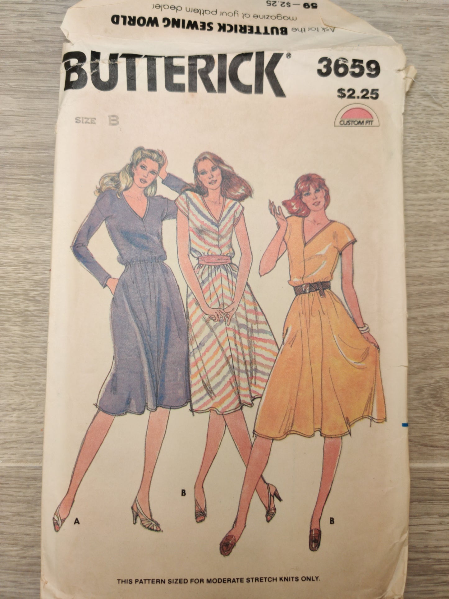 Butterick 3659 Size B 10-12- 14
