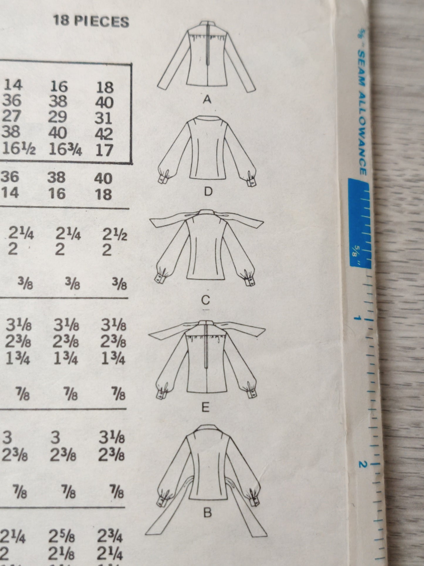 Butterick 4583 Size 14 Bust 36