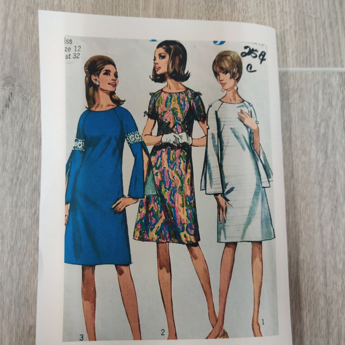 Simplicity 7006 Size 12 Vintage