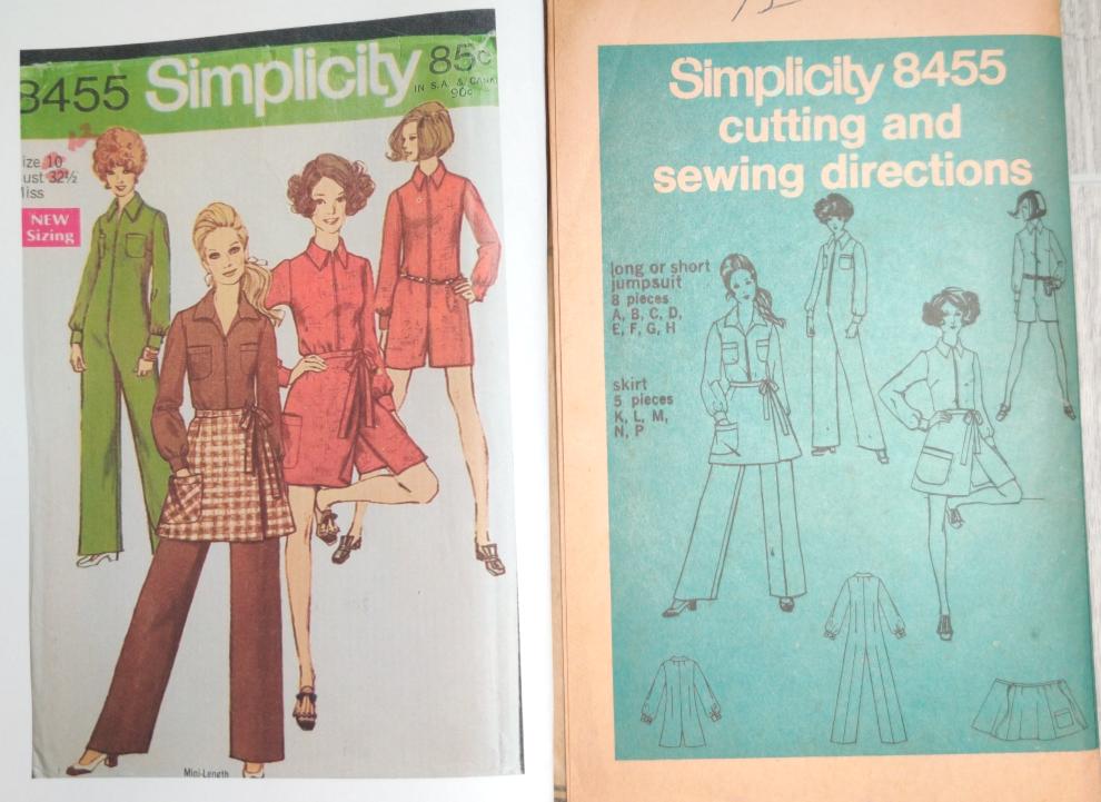 Simplicity 8455 Size 12 Vintage