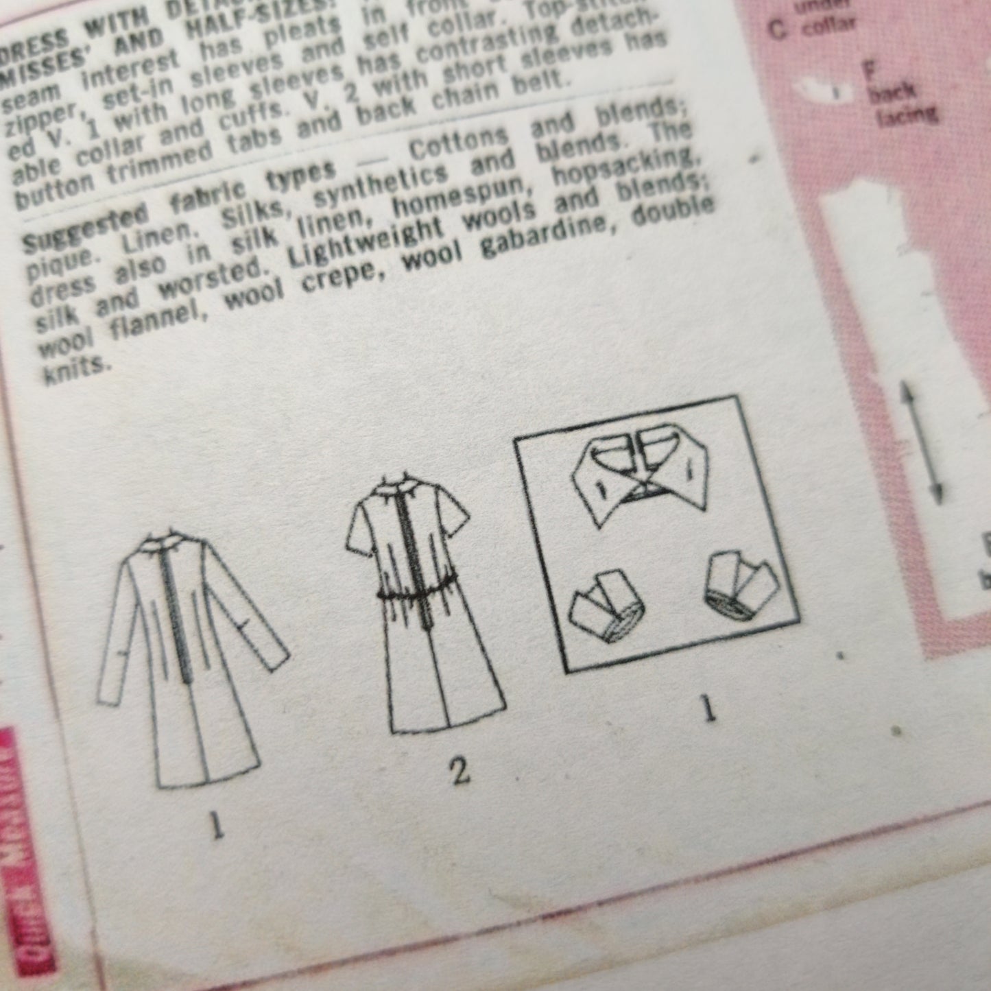 Simplicity 8406 Size 12 Bust 34 Vintage