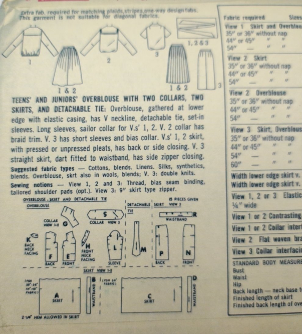 Simplicity 5720 Size 12 Bust 32 Vintage