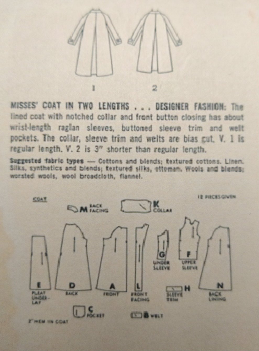 Simplicity 6721 Size 12 Bust 32 Vintage