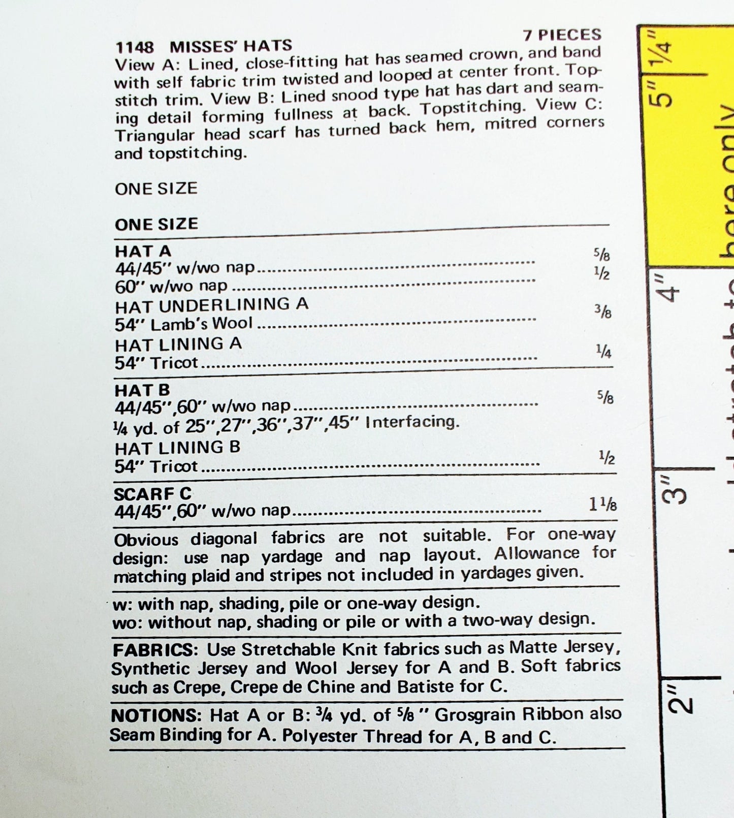 Vogue 1148 Jean Muir One Size