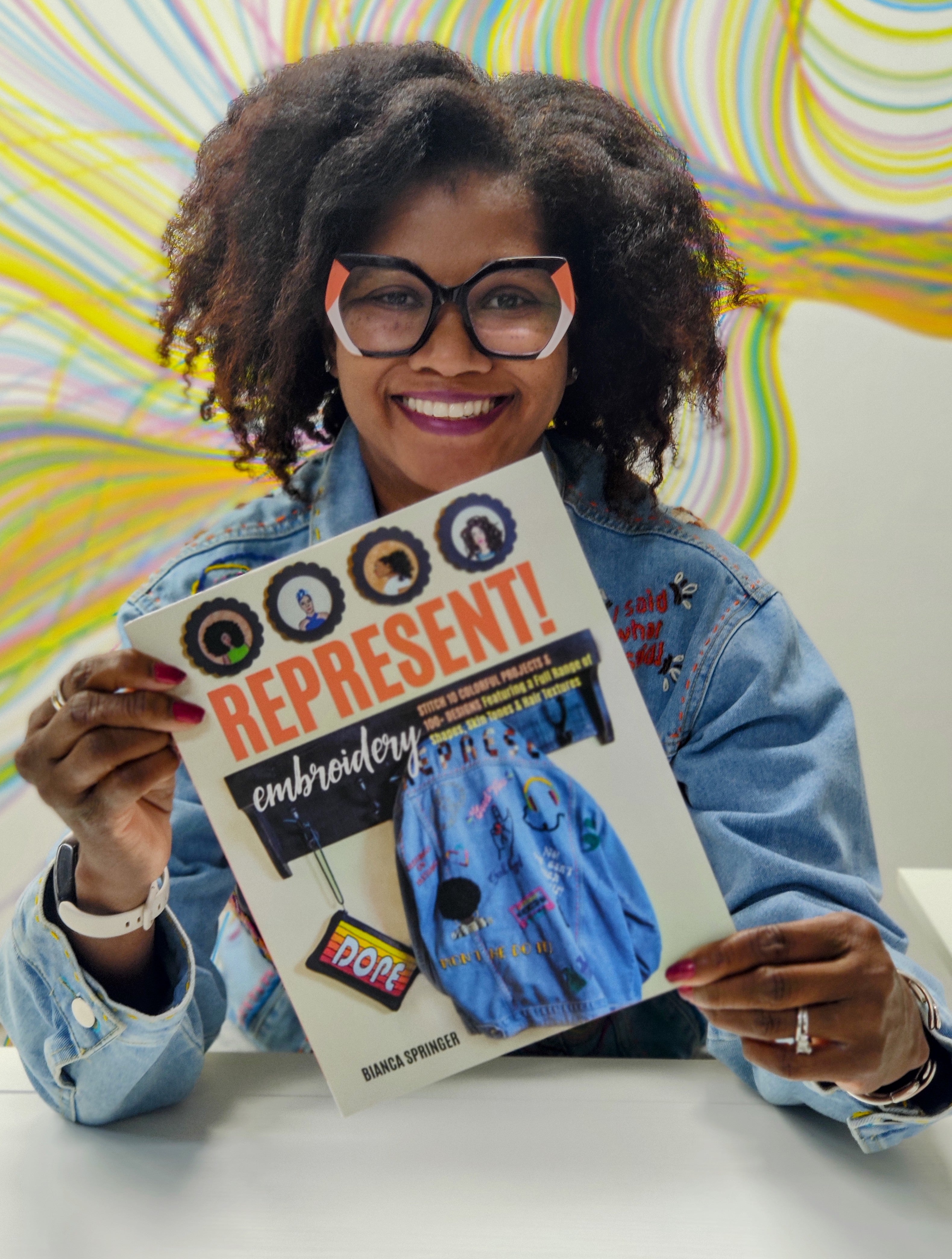 Represent! Embroidery is now available! – Thanks! I Made Them. Sew Can You