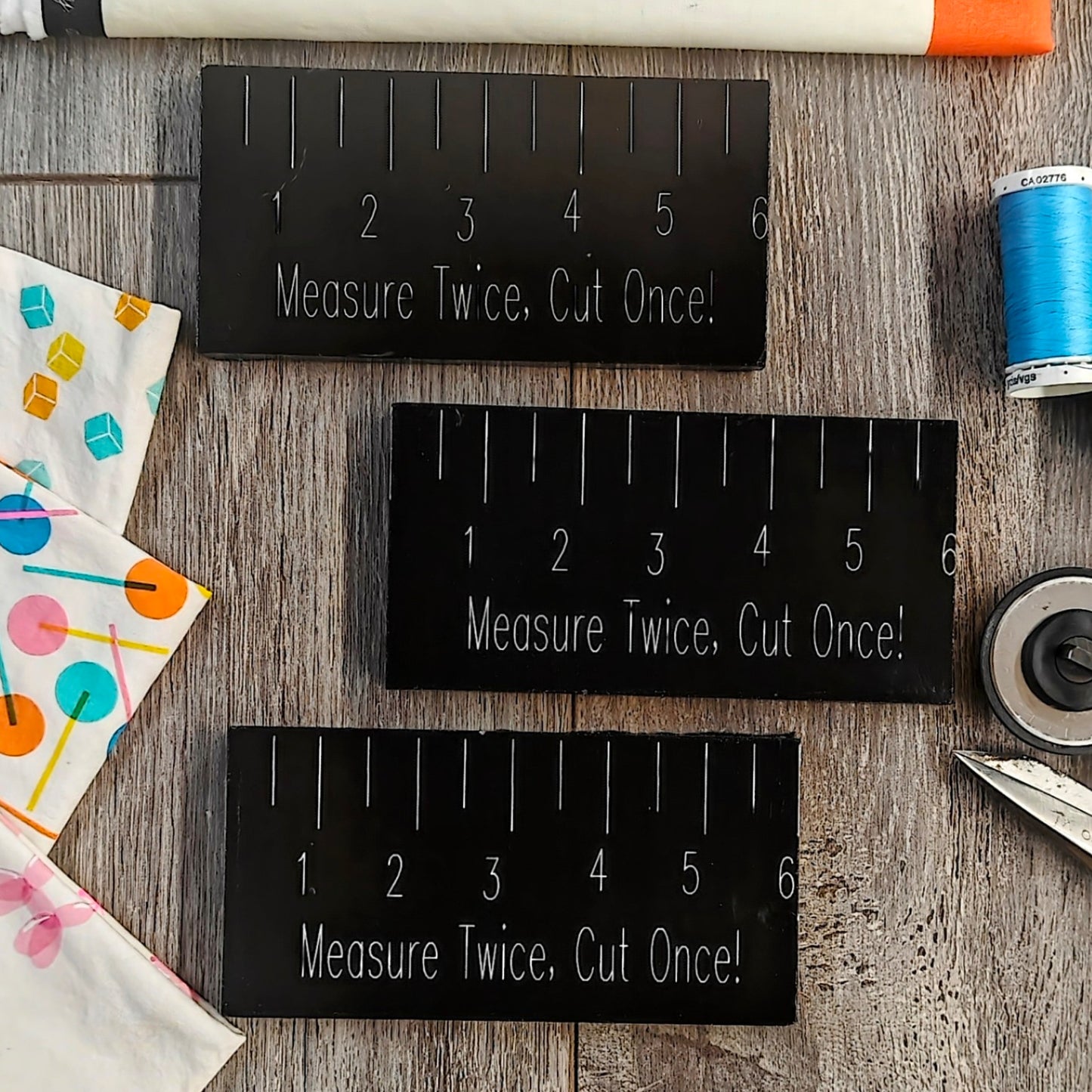 Set of Two 6-Inch Sewing Pattern Weight