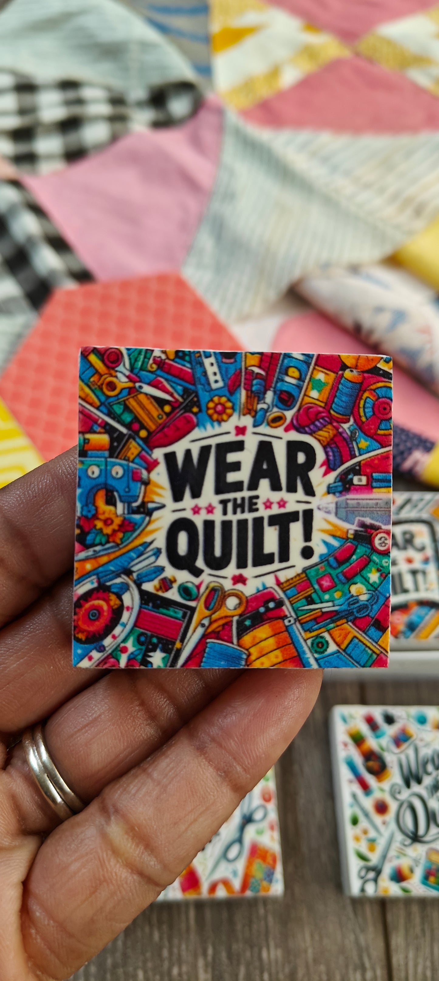 Wear the Quilt: Sewing Pattern Weights
