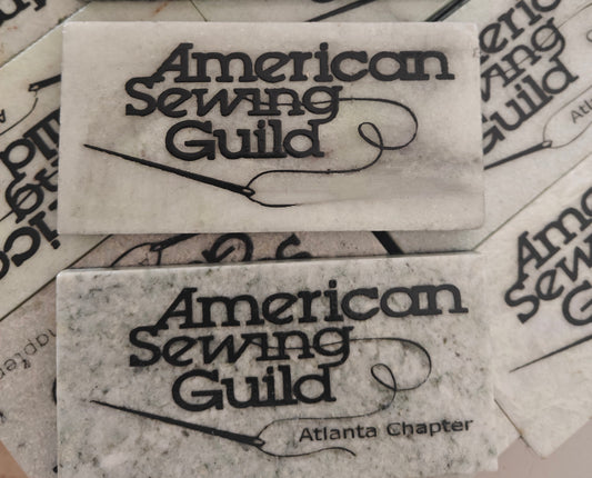 American Sewing Guild (ASG) Set of Two 6-Inch Sewing Pattern Weight